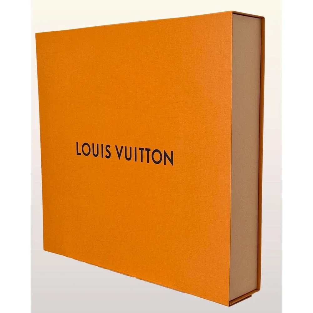 Louis Vuitton Large Magnetic Collapsible Storage Box Orange Neverfull 18x15x6